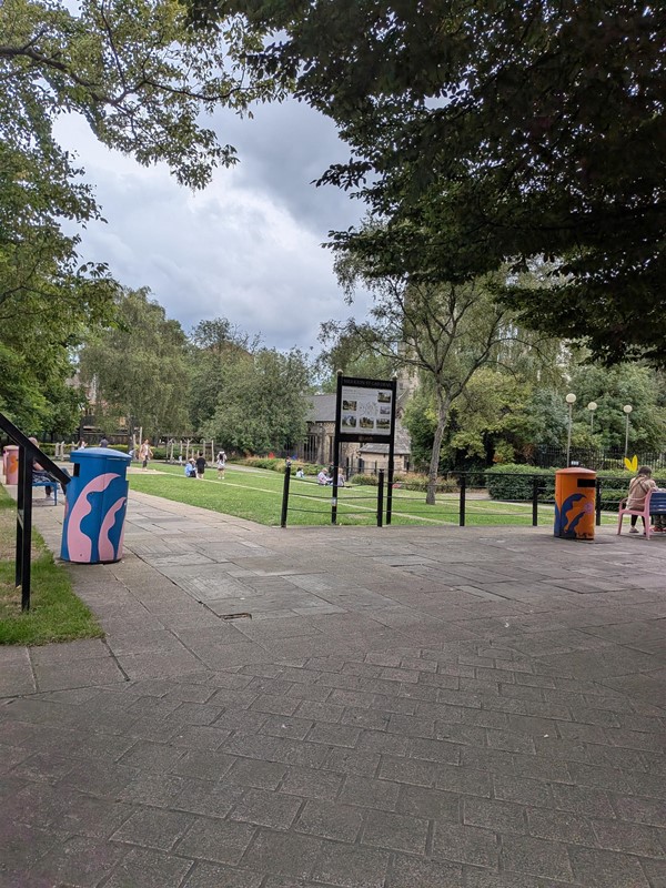 image of park from main entrance
