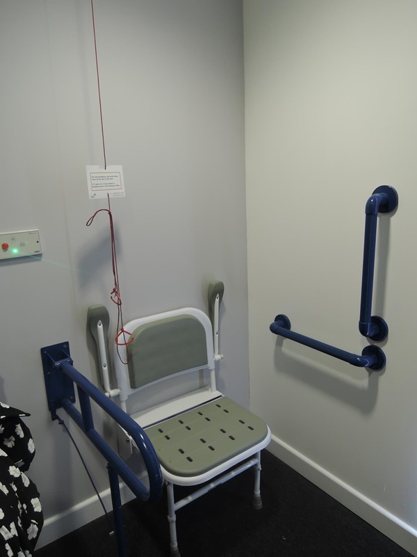 Bon Marche's accessible changing room