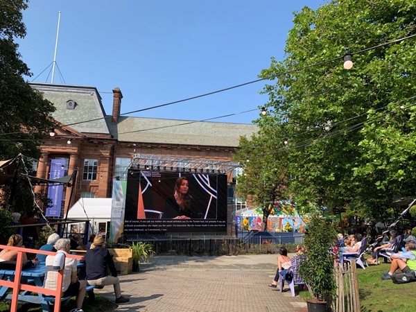 Courtyard of the Book Festival