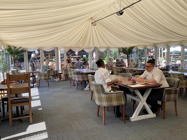 Image of more tables.