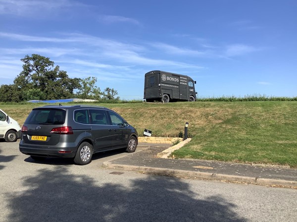 2 Two disabled bays over to the right