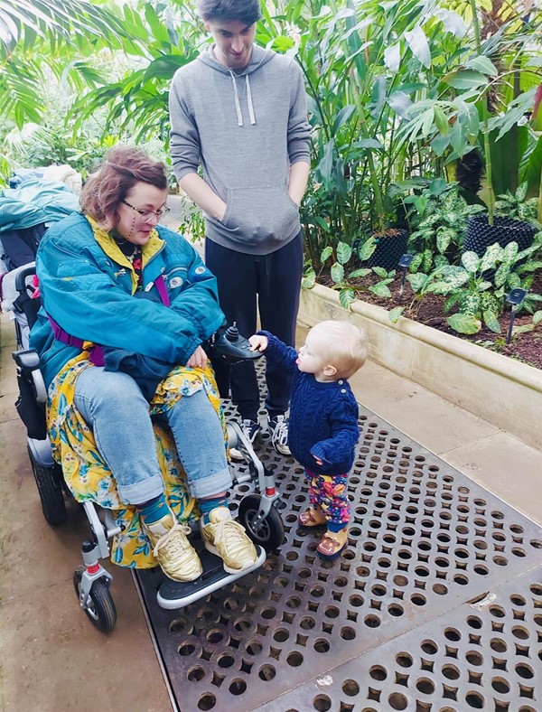 Image of three people