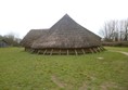 replica Iron Age roundhouse