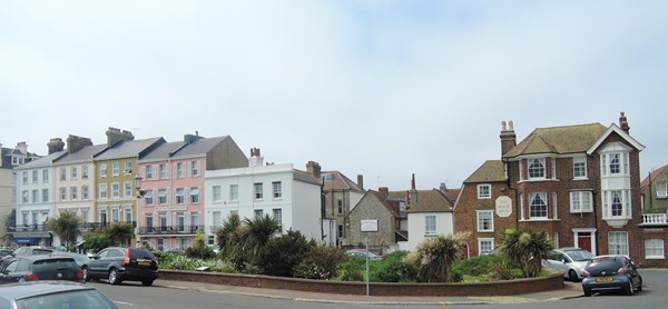 One of the sea front gardens