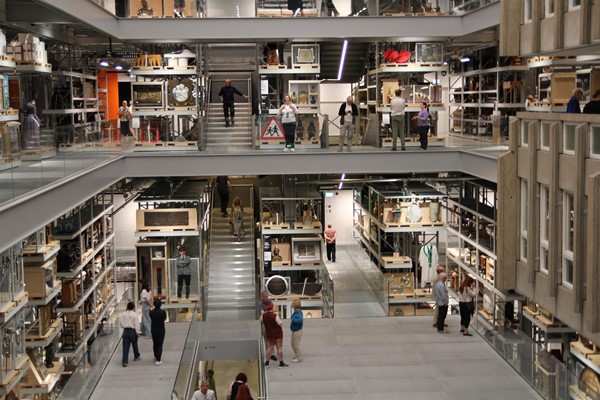 Image of a view of the different floors
