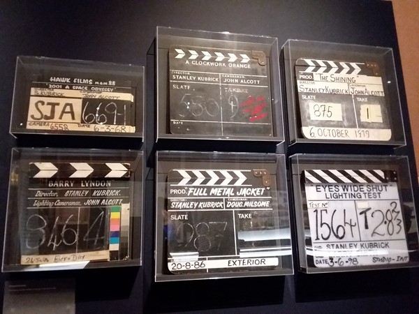 Picture of Stanley Kubrick exhibtion