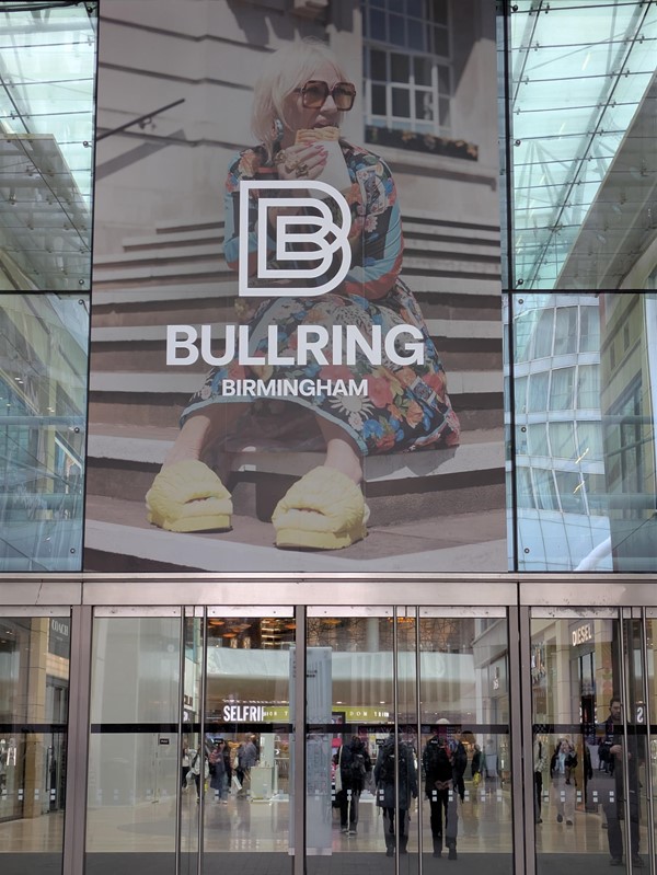 Image of entrance to the Bullring