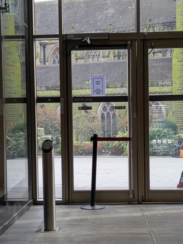 Image of entrance to to Bullring