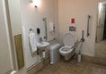 The accessible loo at the George at Buckden