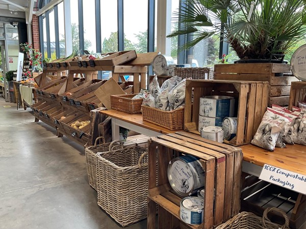 Picture of the garden centre shop