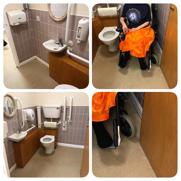 Conference centre toilet