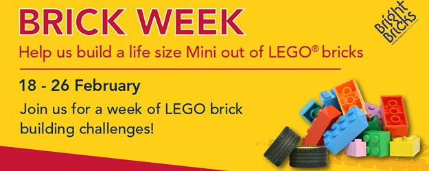 Brick Week - help build a life size Mini out of LEGO® bricks article image