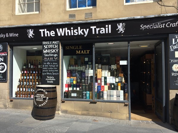 Picture of the Whisky Trail in Edinburgh
