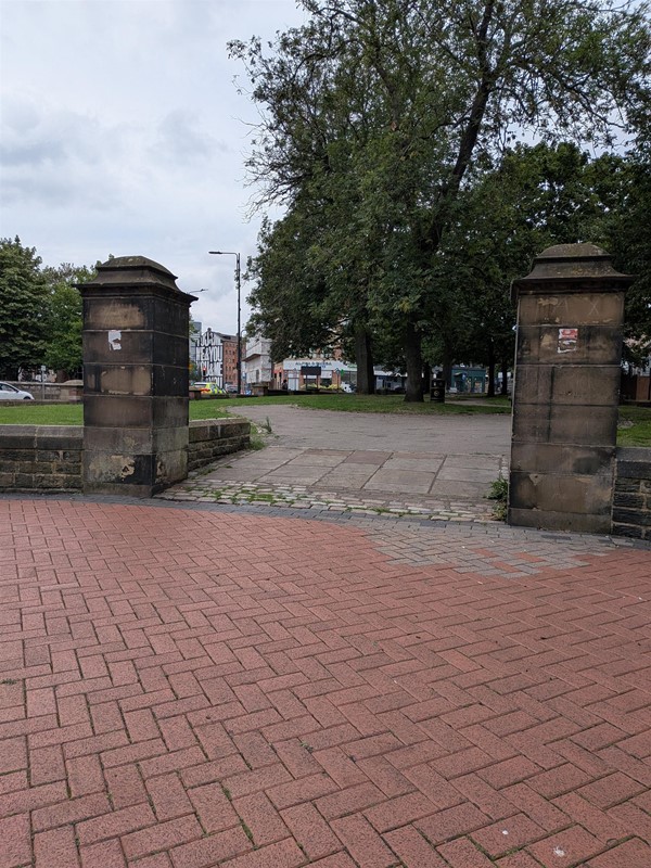 image of entrance to east part from Church Lane
