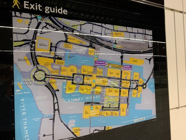 Picture of the exit guide