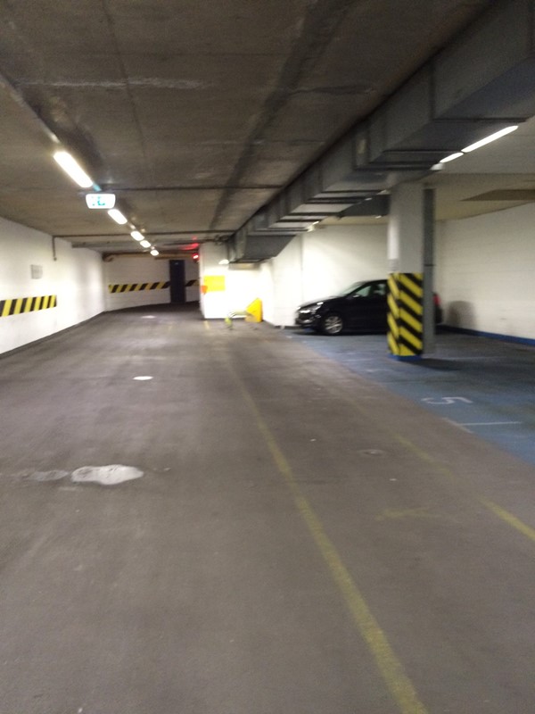 The car park