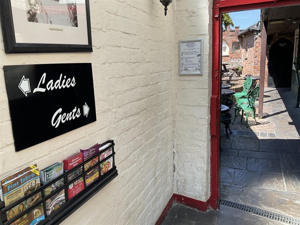 Image of toilet signs