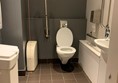 Inside accessible toilet