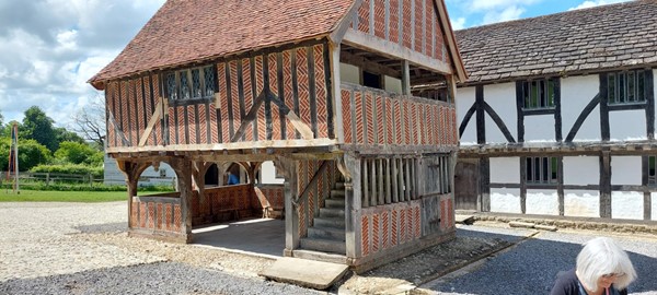 Market hall. Note rough surrounds.