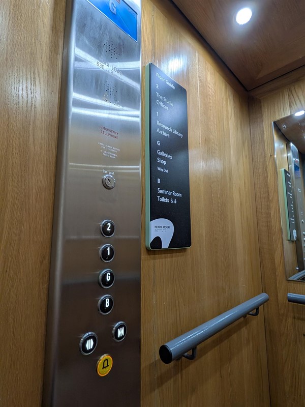image of the inside of the lift