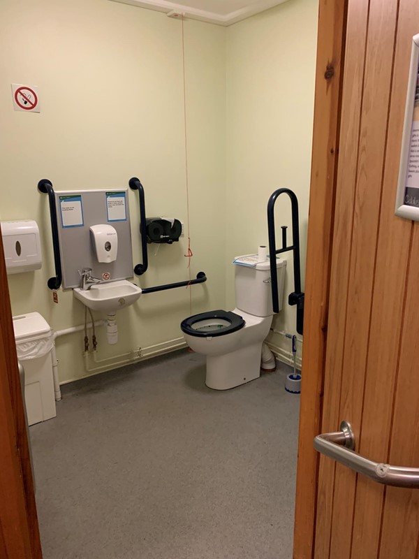 Picture of an accessible toilet