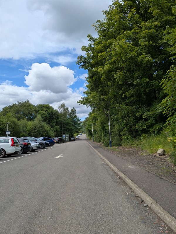 Image of route to the station