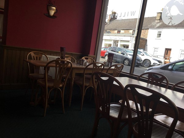 Image of some tables in Willows.