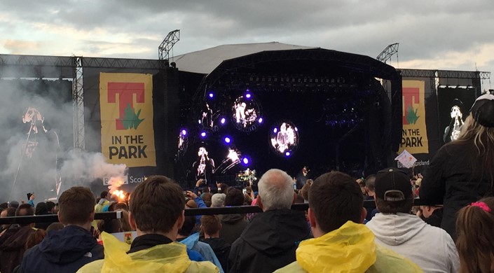 T in the Park at Strathallan Castle