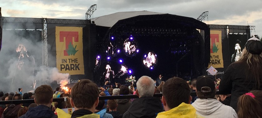 T in the Park at Strathallan Castle