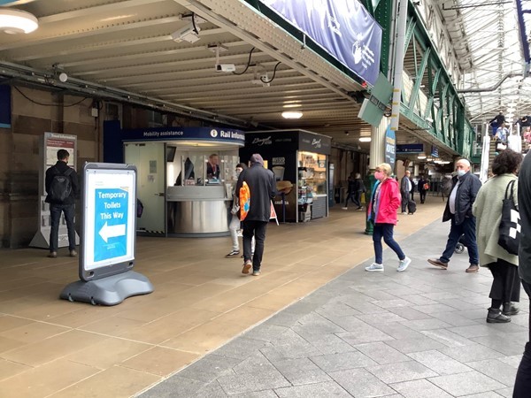 Waverley station concourse