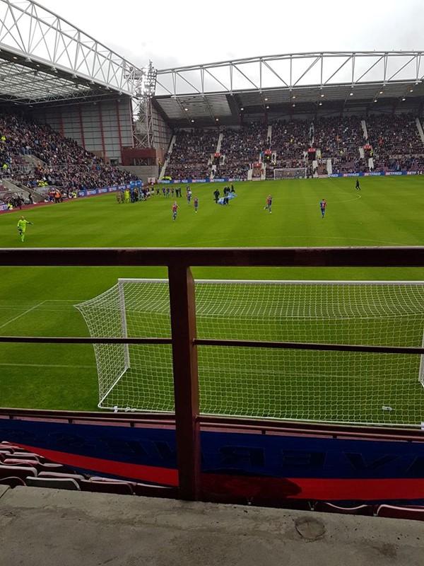 View from out seats