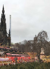 Christmas Market at East Princes Street Gardens