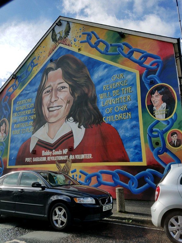 Belfast mural