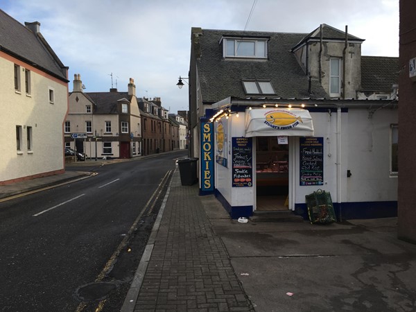 One of the many fishmongers