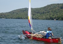 Canoe Sailing 