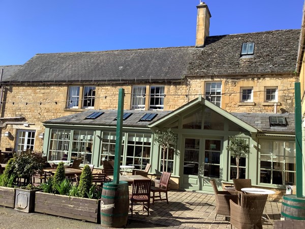 but if you wish you could drink or eat outside in a very appealing terrace