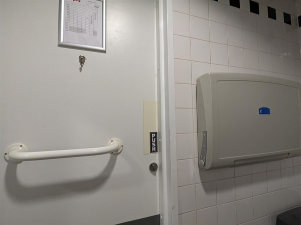 Image of baby change table
