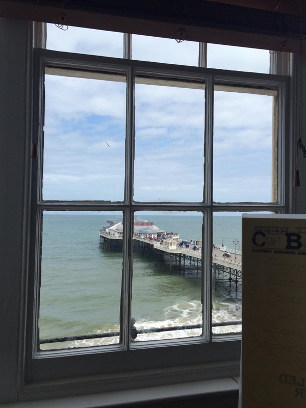 Picture of Craft Burger Cromer - View from our table!