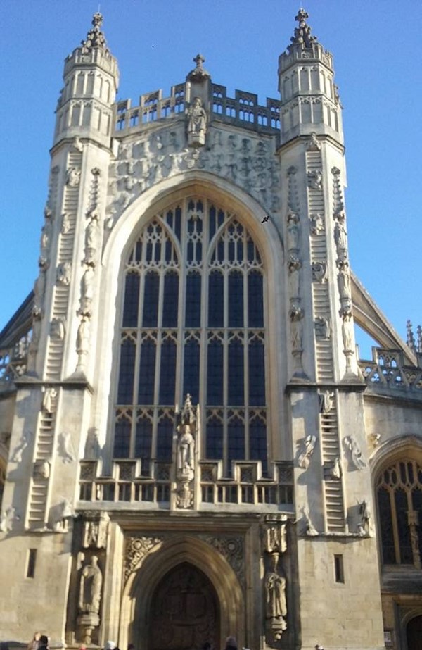 Picture of the abbey, Bath