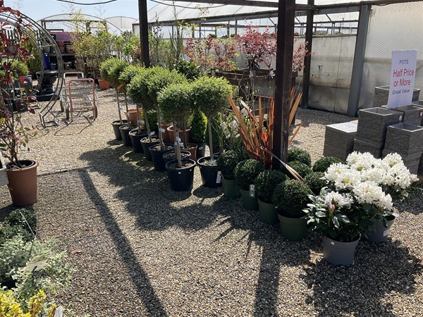 Image of a garden centre exterior