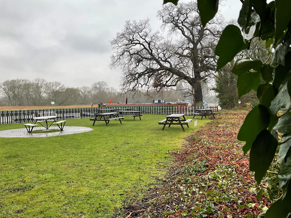 Delightful place to sit and watch the world go by