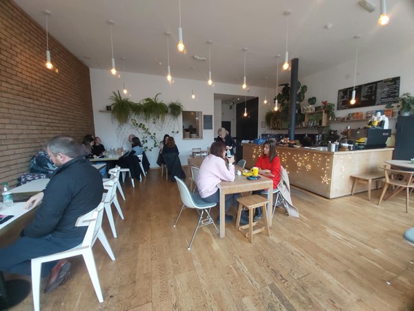Image of 21 west Cafe interior