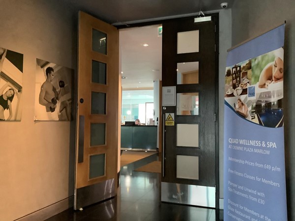 Entrance to Hill's club