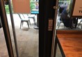 Push door entrance.