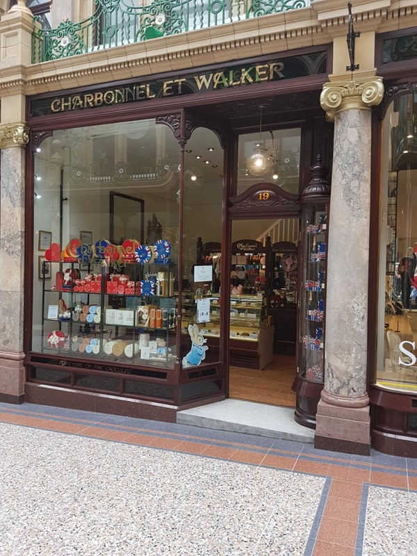 Wheelchair inaccessible shop