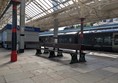 Image of bench on platform