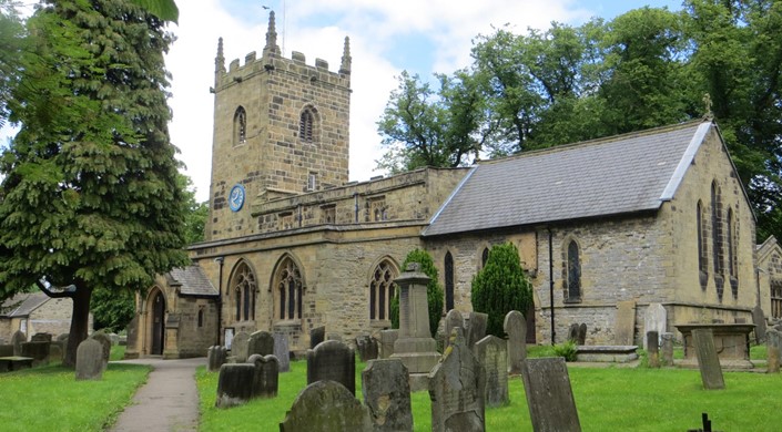 Eyam Parish Church of St Lawrence