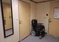 Stateroom 5013 bathroom door on left cabin for on right