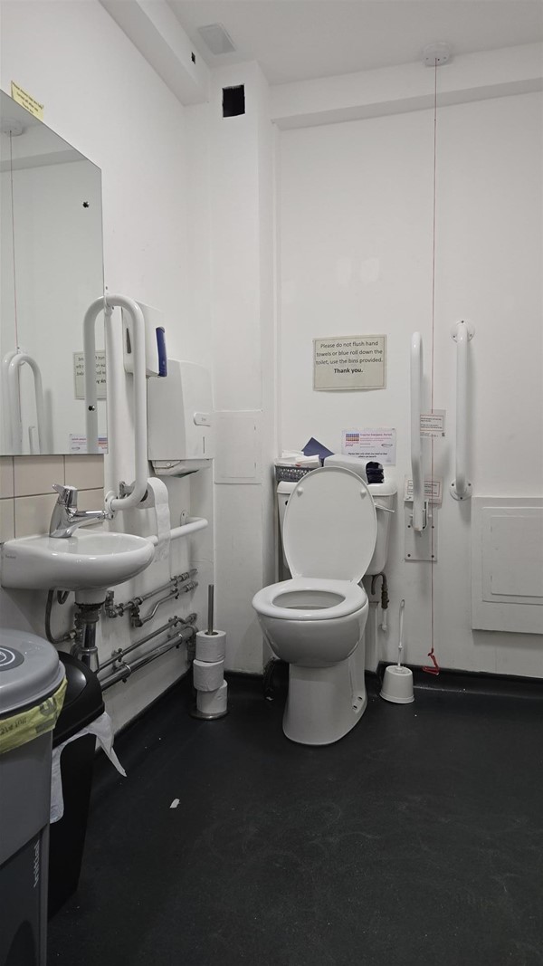 Image of an accessible toilet