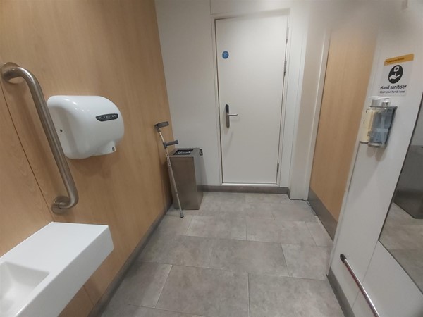 Image of an accessible toilet